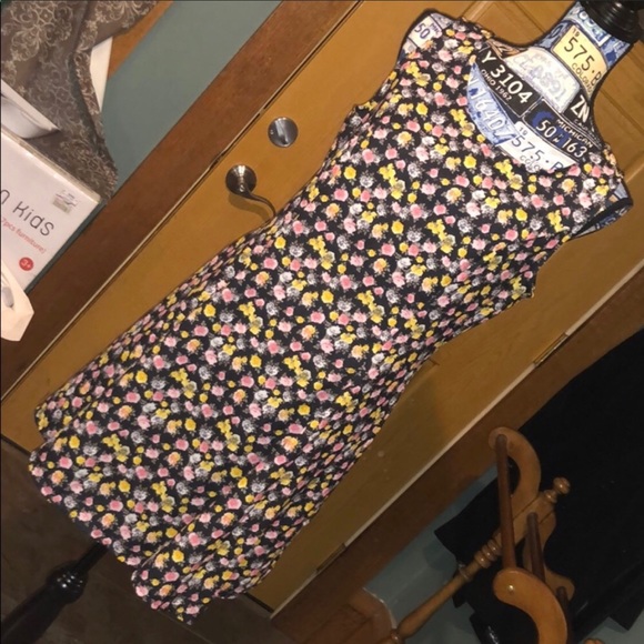 H&M floral pattern dress sz 14
